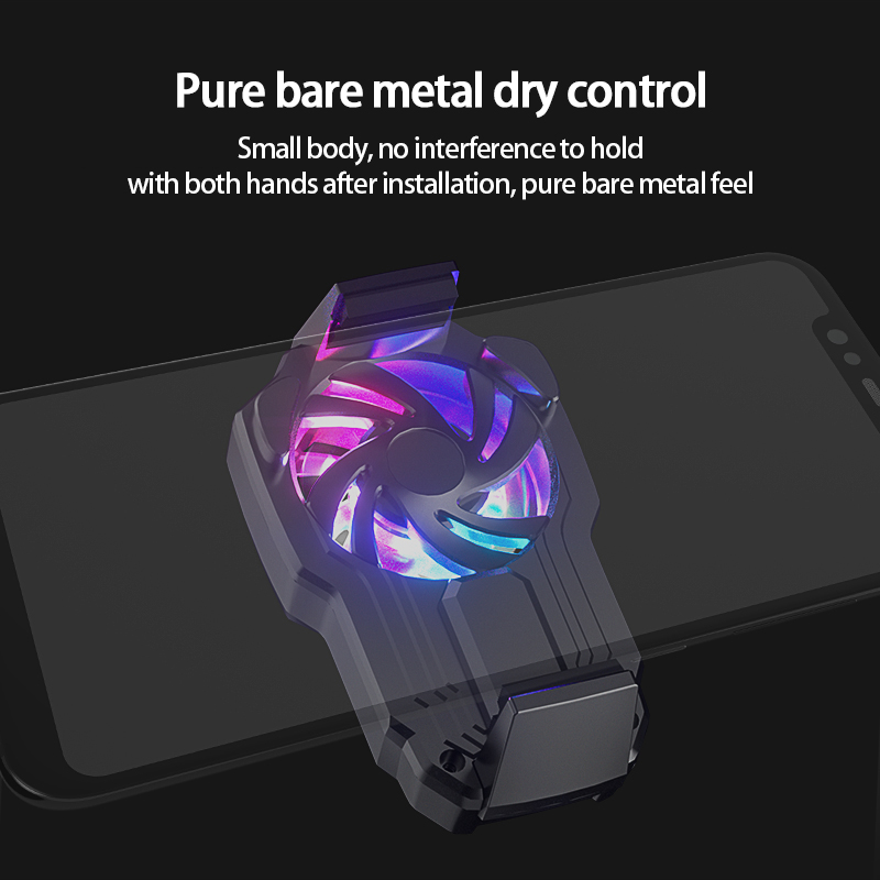 New FL05 Mobile Phone Radiator Mobile Phone Live Game Mobile Phone Air-cooled Fast Cooling Device Cooler
