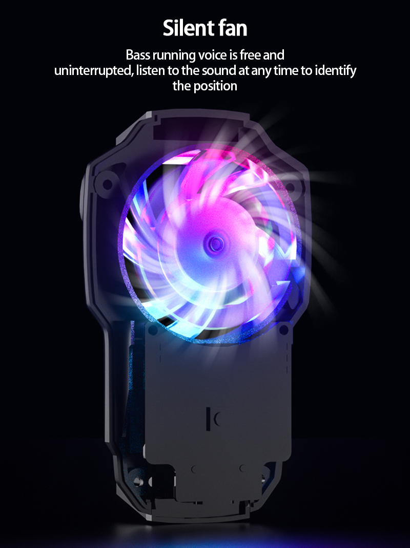 New FL05 Mobile Phone Radiator Mobile Phone Live Game Mobile Phone Air-cooled Fast Cooling Device Cooler