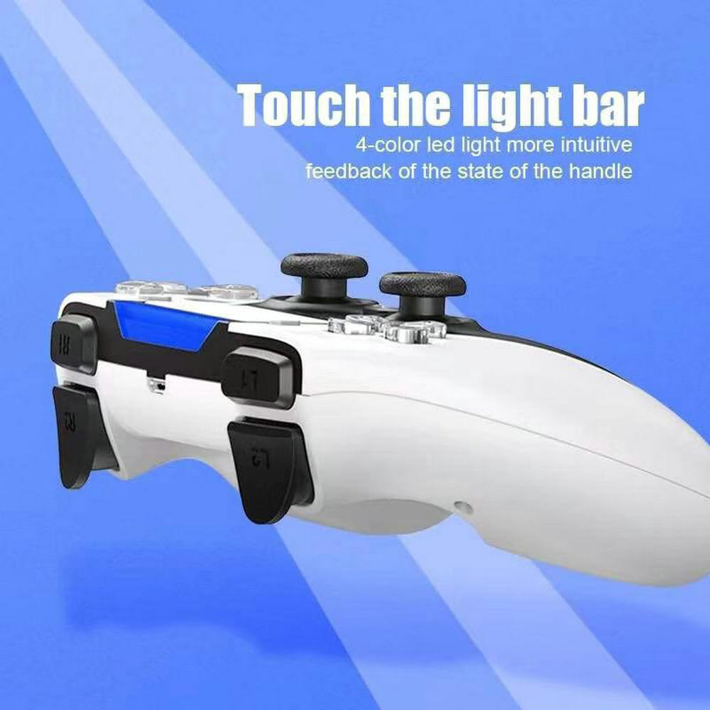 For Playstation 4 Gamepad Wireless Controller 6-axis Double Vibration Bluetooth-Compatible Handle Joysticks for PC/ AndroidPhone