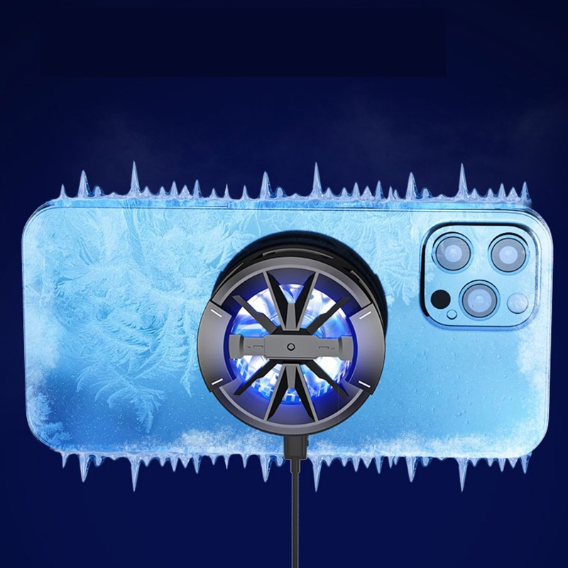 Cell Phone Magnetic Heatsink Mobile Phone Cooler Cellphone Game Radiator