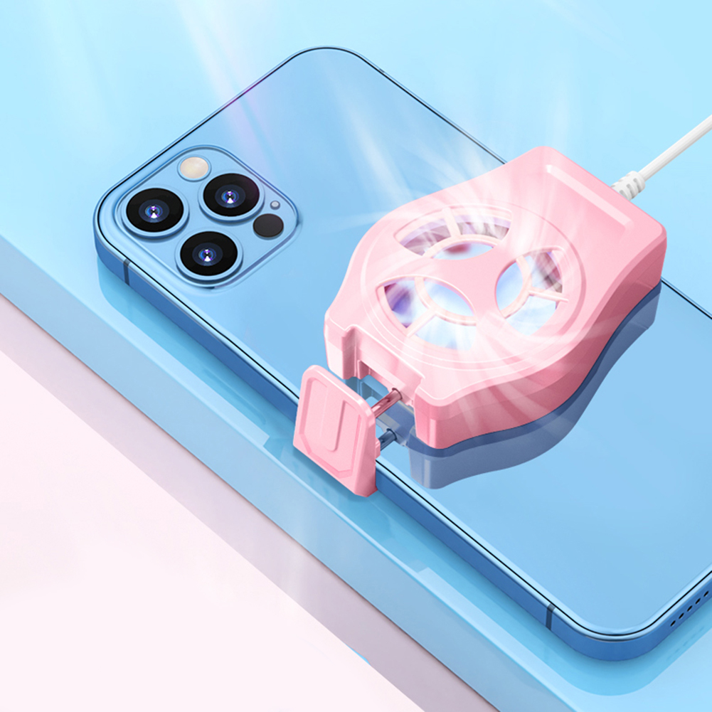 NEW Mobile Phone Radiator Phone Cooling Fan For PUGB Gaming Cooler Fan Heat Sink For Smart Phone