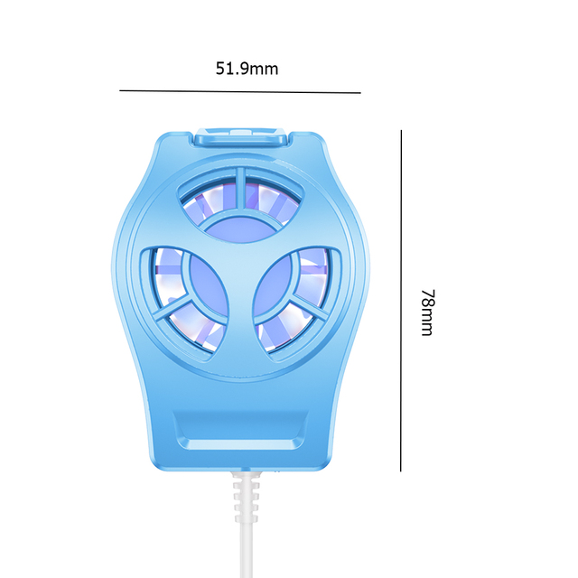 NEW Mobile Phone Radiator Phone Cooling Fan For PUGB Gaming Cooler Fan Heat Sink For Smart Phone