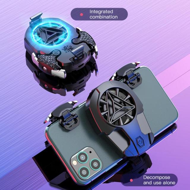 Universal Gaming Phone Mobile Phone Radiator Cooler Adjustable Portable Fan Holder Heat Sink For Smart Phone
