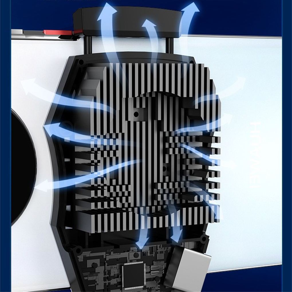 GT05 Mobile Phone Cooler Cellphone Cooling Fan Smartphone High Speed Radiator Electronics Heatsink For Smart Phone
