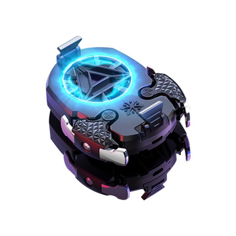 Mobile Phone Radiator Phone Cooling Fan Case Cold Wind Handle Fan For PUGB Phone Cooler Phone Cooling Fan Case With Game Buttons