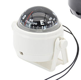 Waterproof Nautical Compass Sea Pivoting Marine Boat Compass With Electronic LED Light For Marine Navigation Positioning