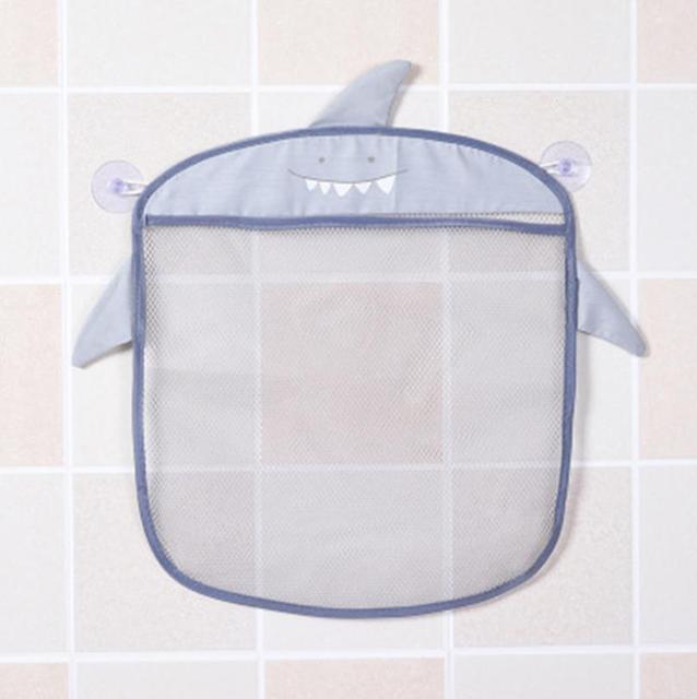 Baby Cartoon Animal Shape Shower Mesh Bag for Bath Toys Hanging  Bathroom Storage Organizer Holder Children Water Toy Net Bag