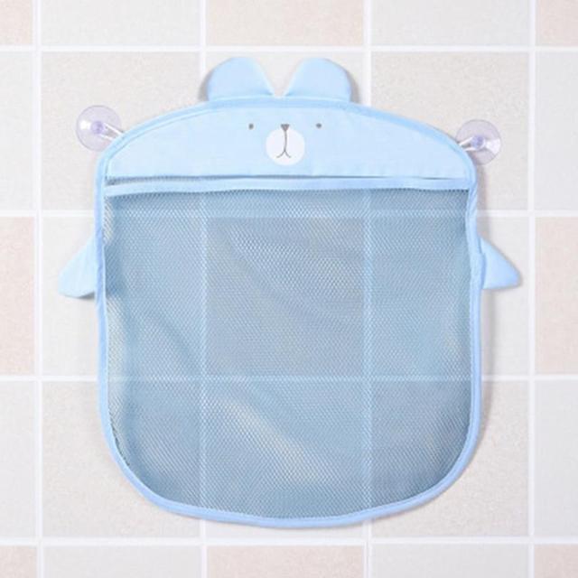 Baby Cartoon Animal Shape Shower Mesh Bag for Bath Toys Hanging  Bathroom Storage Organizer Holder Children Water Toy Net Bag