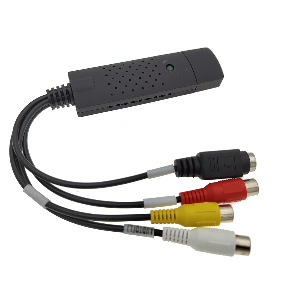 USB 2.0 Video Capture Card Video Audio Converter For TV DVD VHS Audio Capture Adapter Card For TV Video DVR