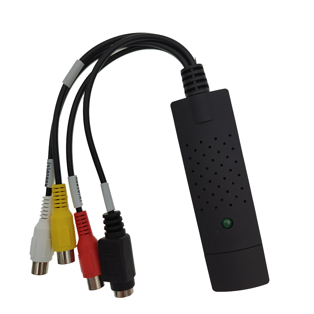 USB 2.0 Video Capture Card Video Audio Converter For TV DVD VHS Audio Capture Adapter Card For TV Video DVR