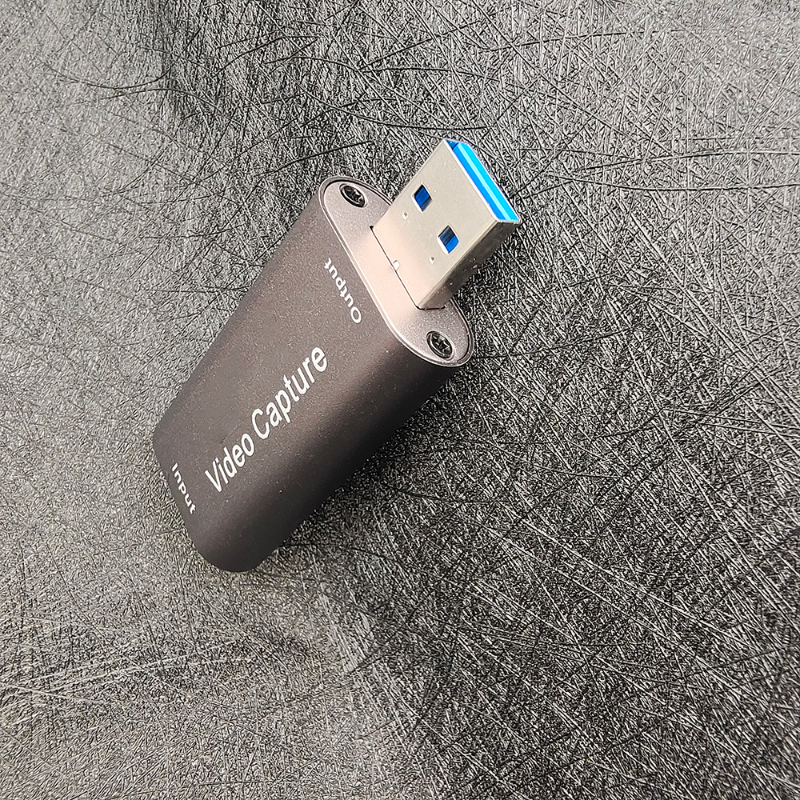 4K Video Capture Card USB 3.0 HDMI-Compatible Grabber Recorder for PS4 Game DVD Camcorder Camera Recording Live Streaming