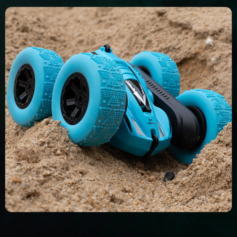 RC Car Radio Remote Control Car  Double Side RC Stunt Cars  Reversal Vehicle Model Toys For Children Boy