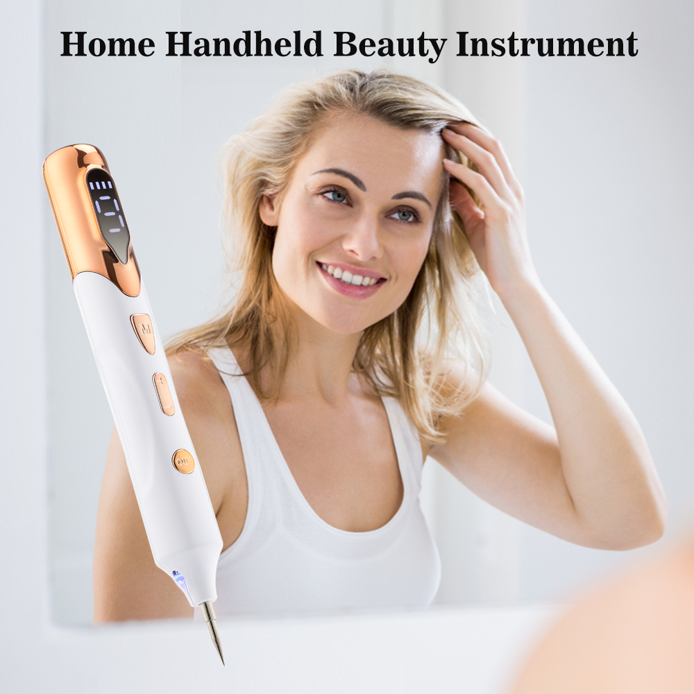 Skin Care Laser Mole Tattoo Freckle Removal Pen Sweep Spot Mole Removing Wart Dark Spot Remover USB Plasma Pen Beauty Care