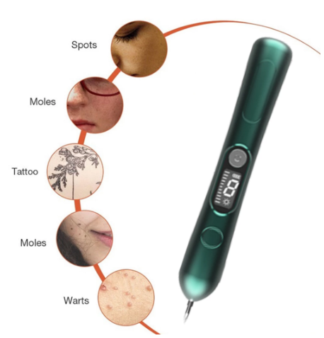 Electric Laser Plasma Pen Mole Tattoo Freckle Wart Tag Removal Pen Dark Spot Remover For Face LCD Skin Care Tools Beauty Machine
