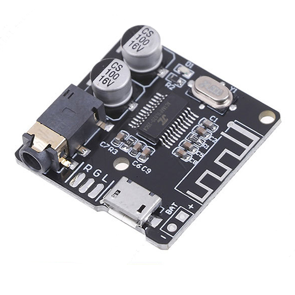 VHM-314 MP3 Decoder Board DIY Bluetooth-compatible 5.1 Audio Receiver Module Amplifier Bluetooth-compatible Version 5.1 DF
