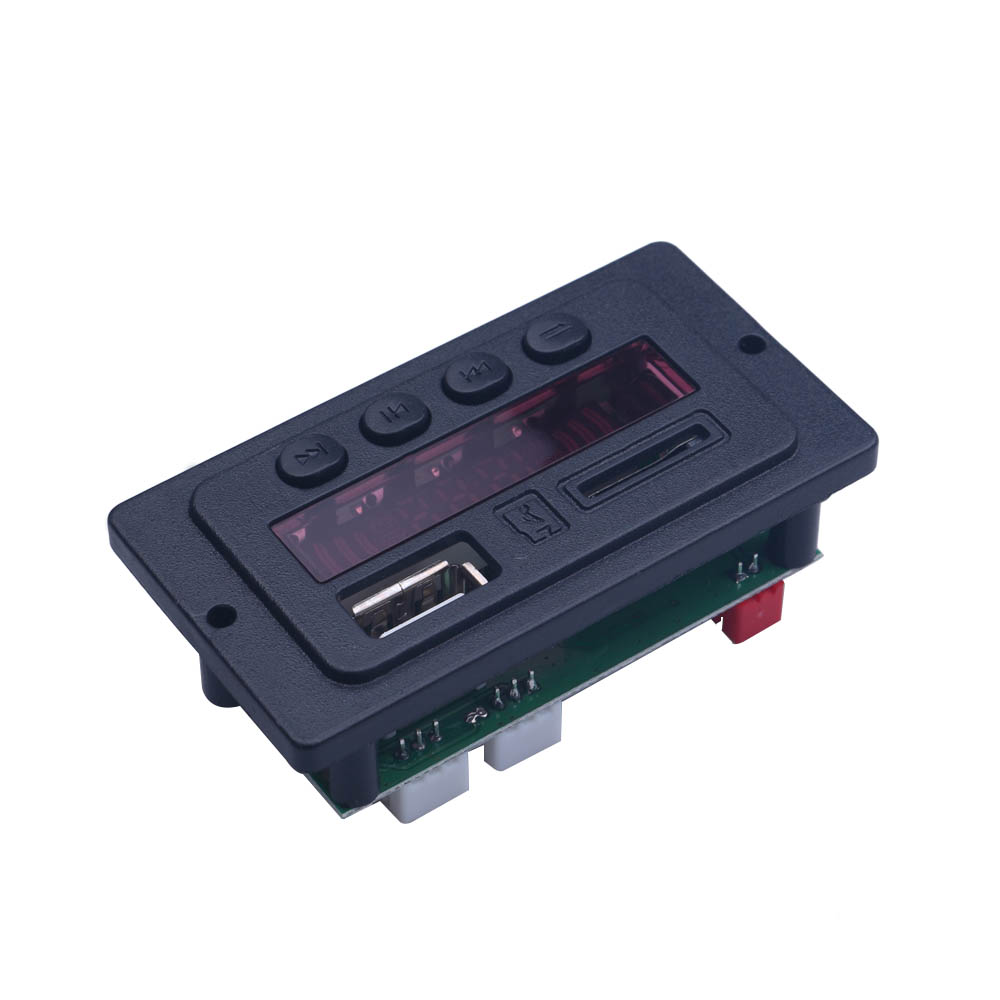 MP3 Player Decoder Board Bluetooth-compatible 5.0 Car FM Radio Lossless Format Music Decoder Module Support FM TF USB Recorder