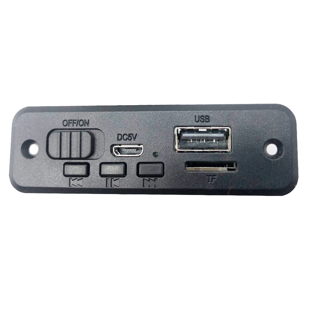 5V 2 x 3W Amplifier Bluetooth 5.0 Car MP3 Player Decoder Board Wireless FM Radio Module TF USB AUX Audio