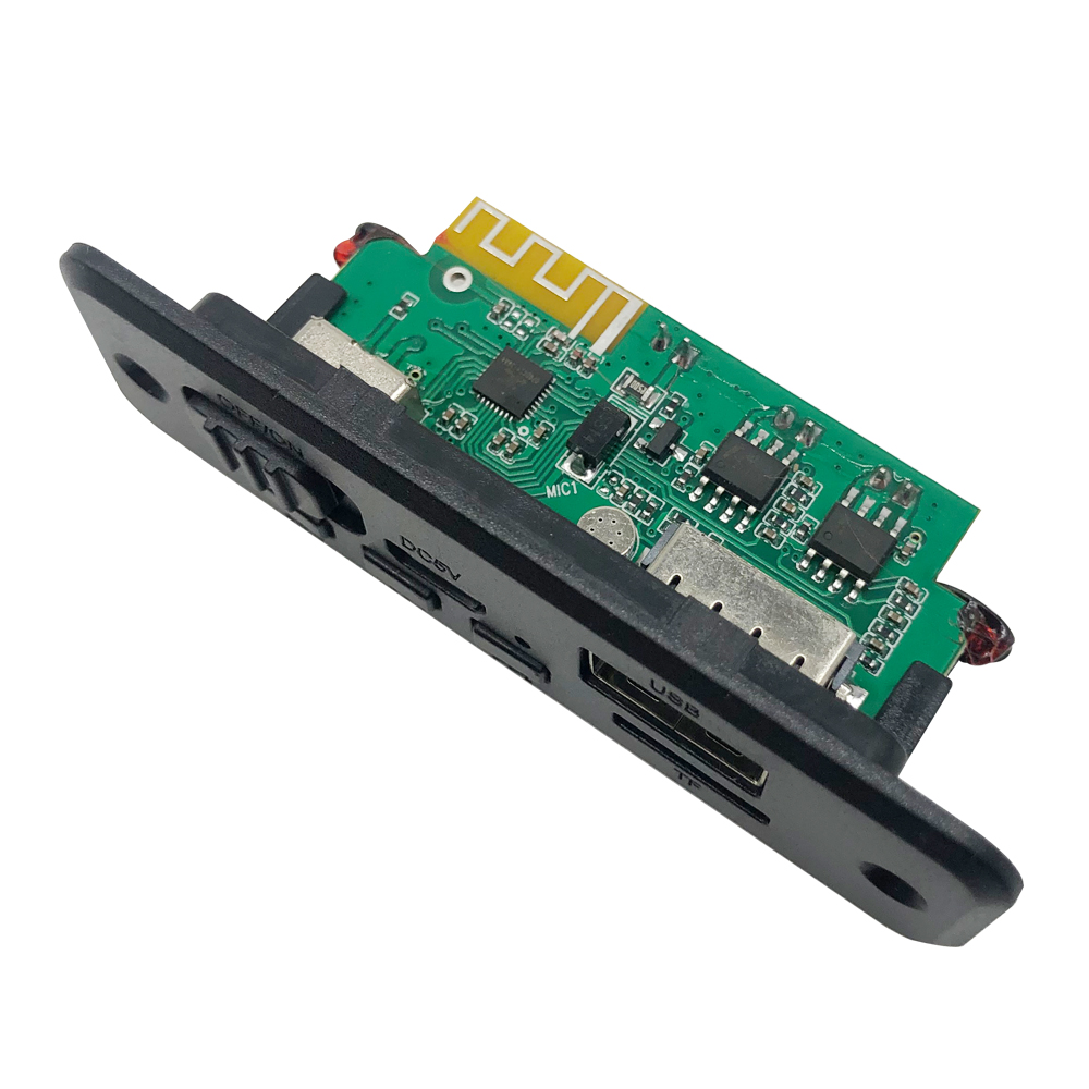 5V 2 x 3W Amplifier Bluetooth 5.0 Car MP3 Player Decoder Board Wireless FM Radio Module TF USB AUX Audio