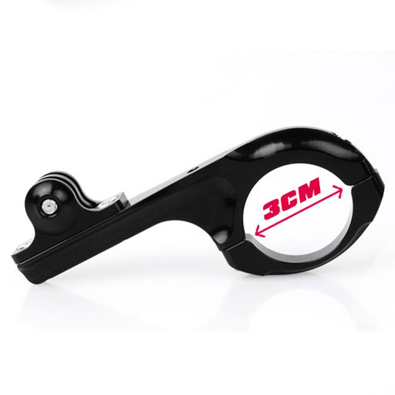 for GoPro Accessories Bike Aluminum Handlebar Bar Adapter Mount for Go Pro Hero 9 8 7 5 4 Session SJCAM SJ4000 Camera Accessory
