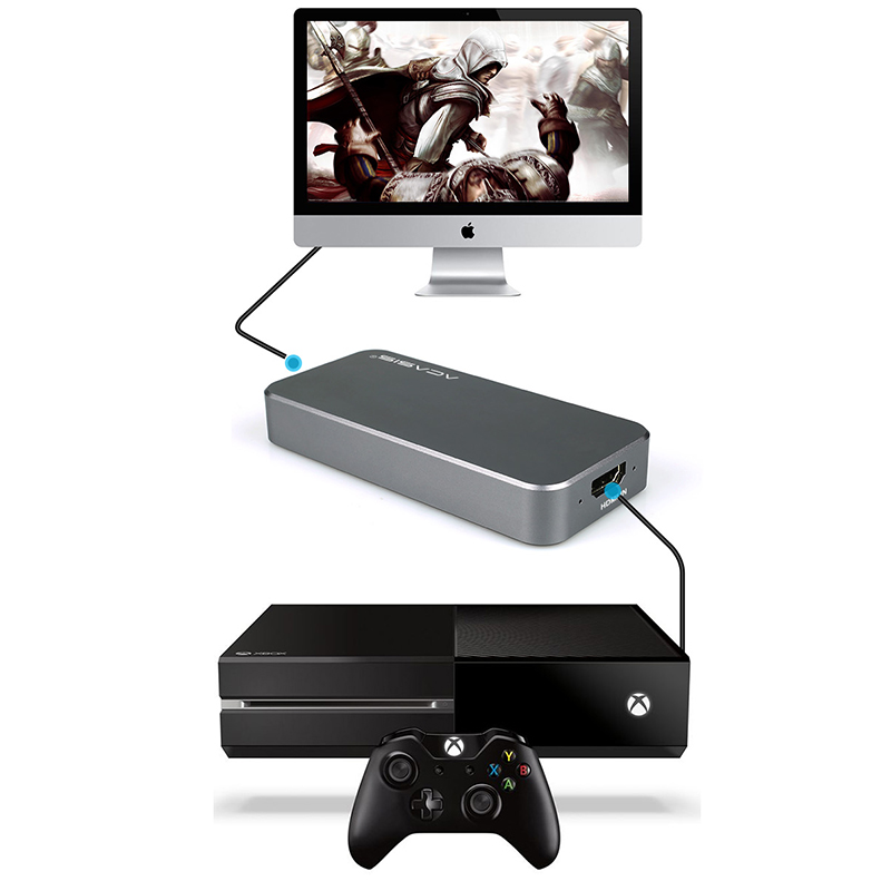 USB 3.0 HDMI-compatible Capture Card 4K 60Hz Video Capture Device Work with Live Streaming For PS4/NS/Xbox/Switch/OBS