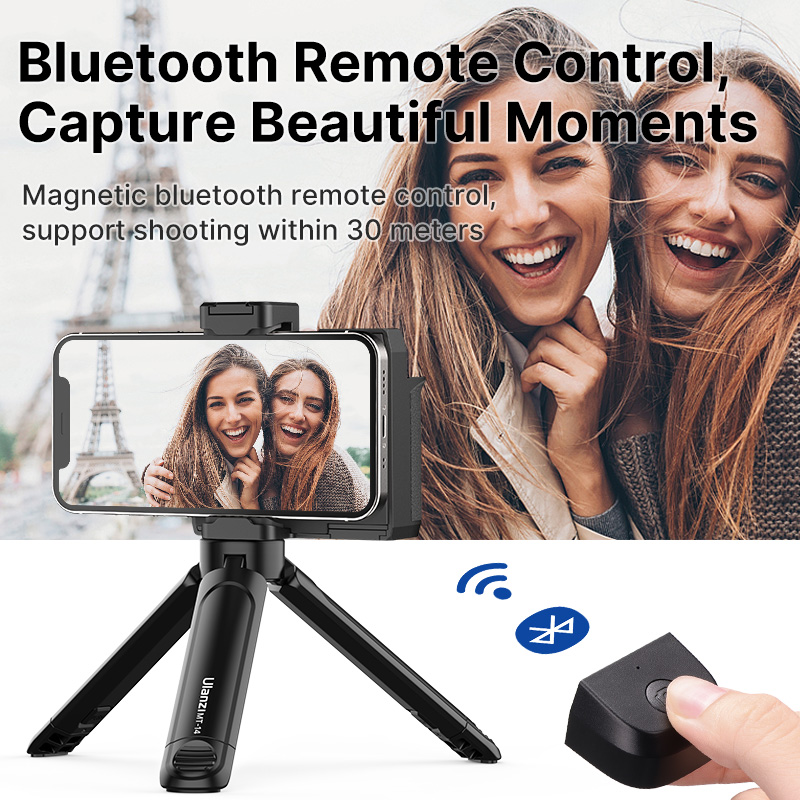 CG01 CapGrip II Handheld Selfie Booster Grip with Bluetooth Remote Control Phone Shutter for Smartphone Photography