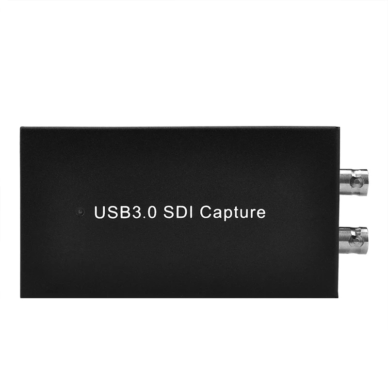 UVC USB3.0 SDI Video Capture Card SDI To USB 3.0 Live Streaming Plate SDI Loop 1080p 60FPS Record Box for Mac Windows