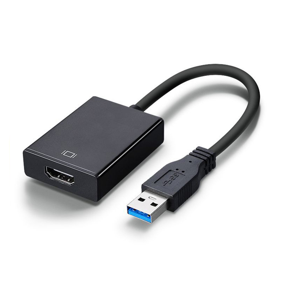 1080P USB 3.0 to HDMI-Compatible Converter Multi Display Graphic Adapter for PC Laptop Projector HDTV External Video Card