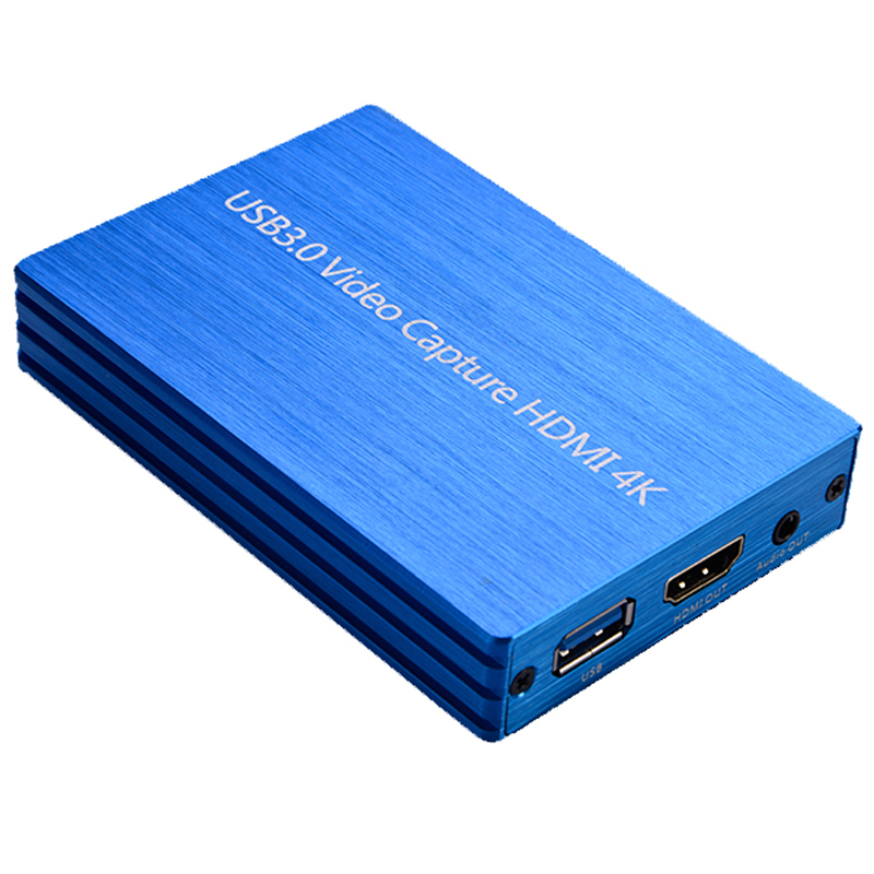 4K@60Hz HD USB3.0 HDMI-compatible Video Capture 1080P HDMI to USB Video Capture Card Dongle For OBS Capturing Game Capture Card