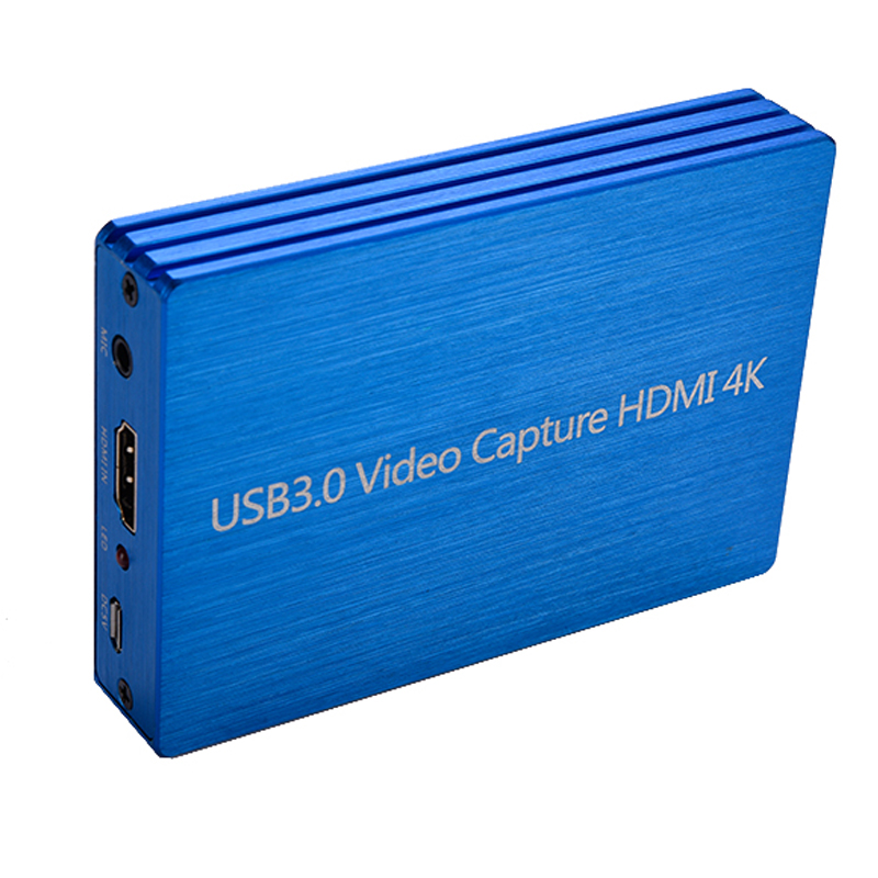 4K@60Hz HD USB3.0 HDMI-compatible Video Capture 1080P HDMI to USB Video Capture Card Dongle For OBS Capturing Game Capture Card
