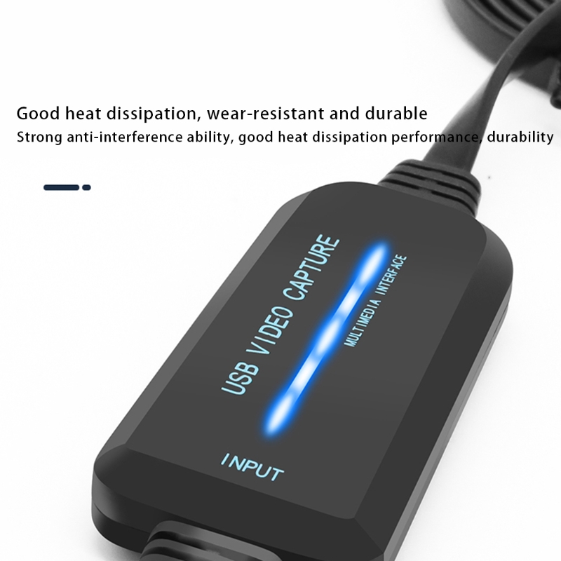 USB 2.0 to RCA Cable Adapter Converter Audio Video Capture Card Adapter PC CableS For TV DVD VHS Video Capture Device