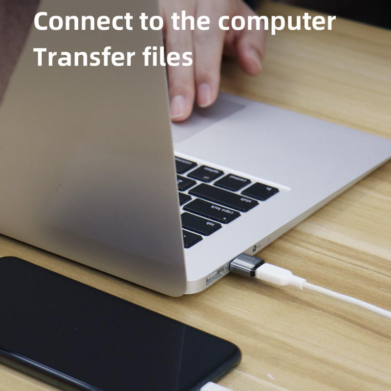 USB Male to Type C Female Adapter Type C to A Charger Cable Converter for iPhone 11 12 Mini Pro Max Airpods iPad Data