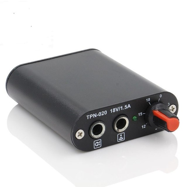Mini Tattoo Power Supply 1pcs Professional Black/Red/Blue Power Supply For Tattoo Rotary Machine Gun Tattoo Tool