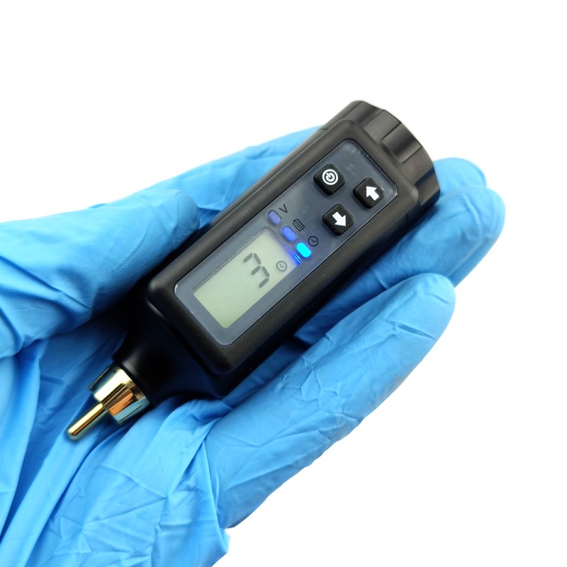 Tattoo Battery Pack Wireless Tattoo Power Supply LCD  Display for Tattoo Pen Machines