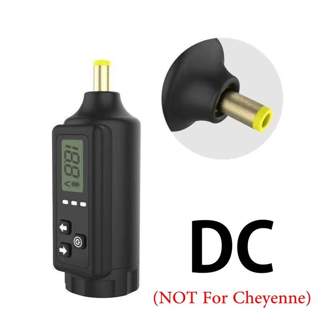 Tattoo Battery Pack Wireless Tattoo Power Supply LCD  Display for Tattoo Pen Machines