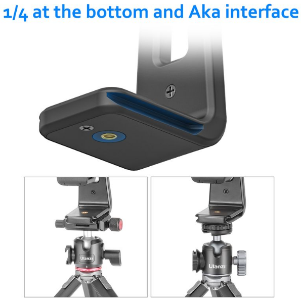 ST-20 Adjustable Vertical Shooting Mount Plastic Tablet Mount Holder Mobile Stand Conference Lecture Live Tripod Mount