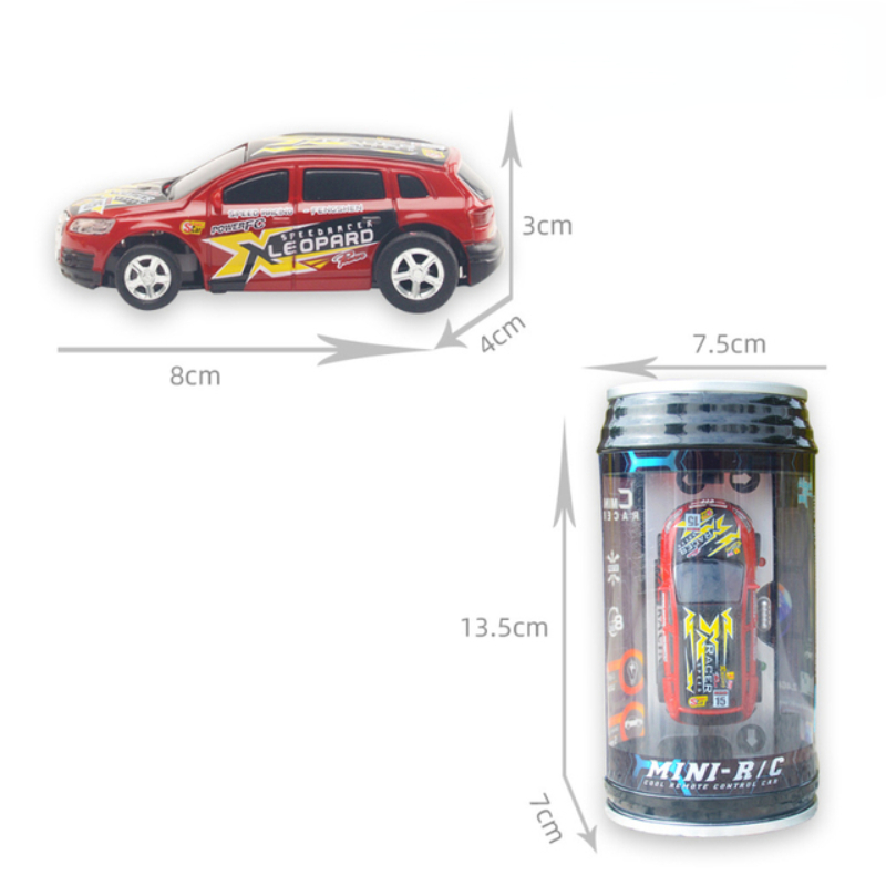 1PC Mini Cans RC Car Radio Remote Control Racing Drift Buggy Vehicle Toys RC Car Model