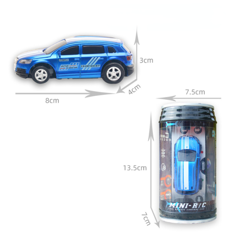 1PC Mini Cans RC Car Radio Remote Control Racing Drift Buggy Vehicle Toys RC Car Model