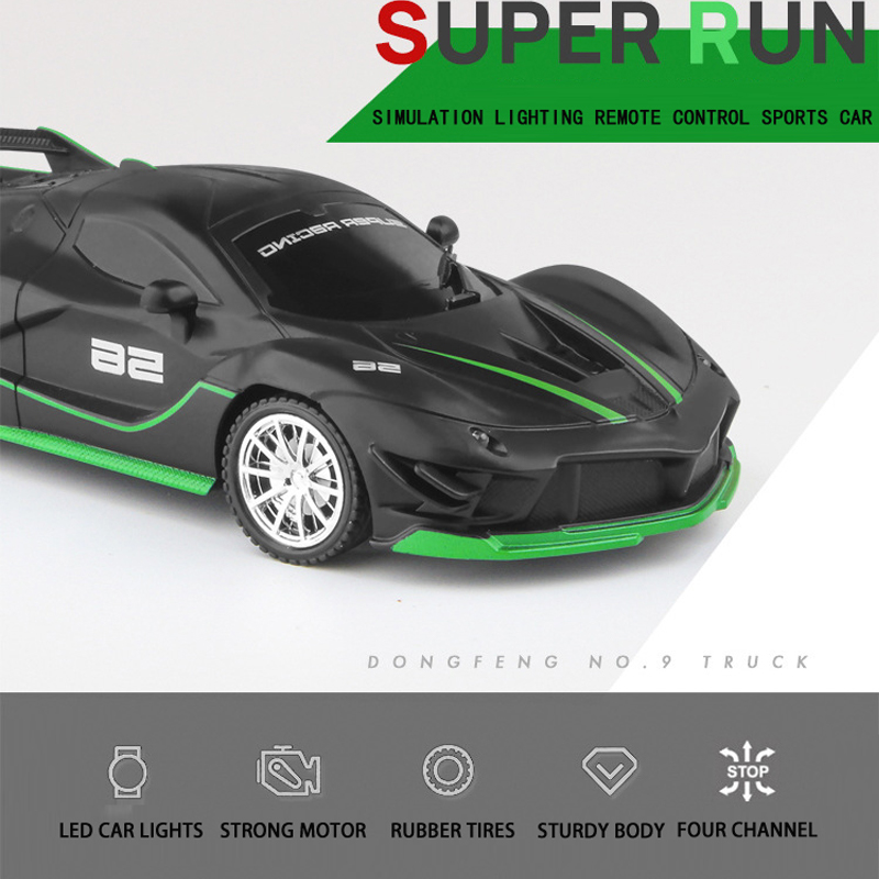 RC Car With  Radio Remote Control Cars Sports Car High-speed Drift Car Boys Toys For Childrens
