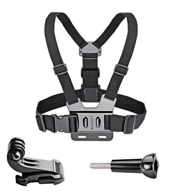 Chest Strap mount belt for Gopro hero 7 6 5 4 3+ 3 Xiaomi yi 4K Action camera Chest Harness for SJCAM SJ4000 sport cam fix