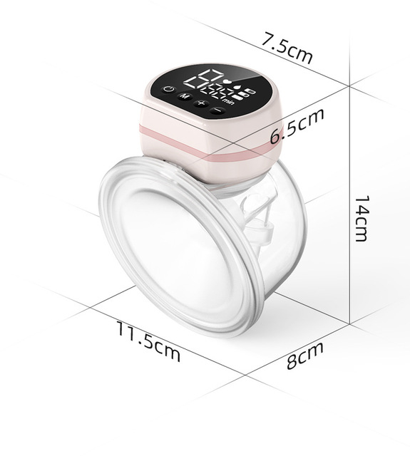 Portable Electric Breast Pumps Hands Free Wearable Breast Pump BPA-free Baby Accessories Newborn Comfort Milk Collector