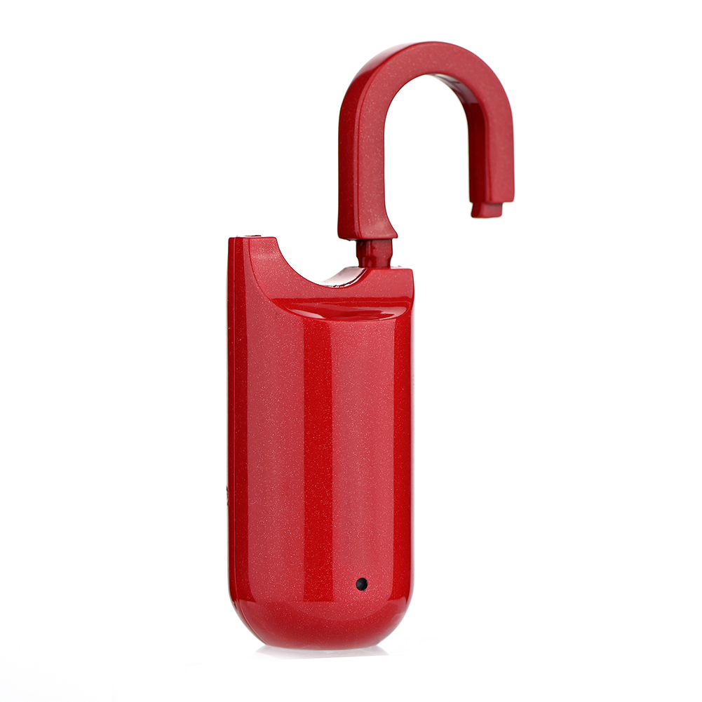 Mini Fingerprint Padlock Smart Touch Fingerprint Door Lock USB Keyless Anti Theft Lock For Travel Case Drawer Cabinet Lock