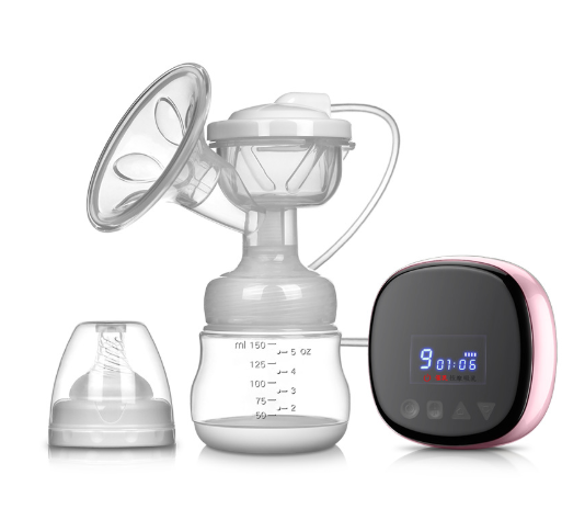 Purple berry rabbit rechargeable electric breast pump Breast pump silent milking collector Baby products FDA