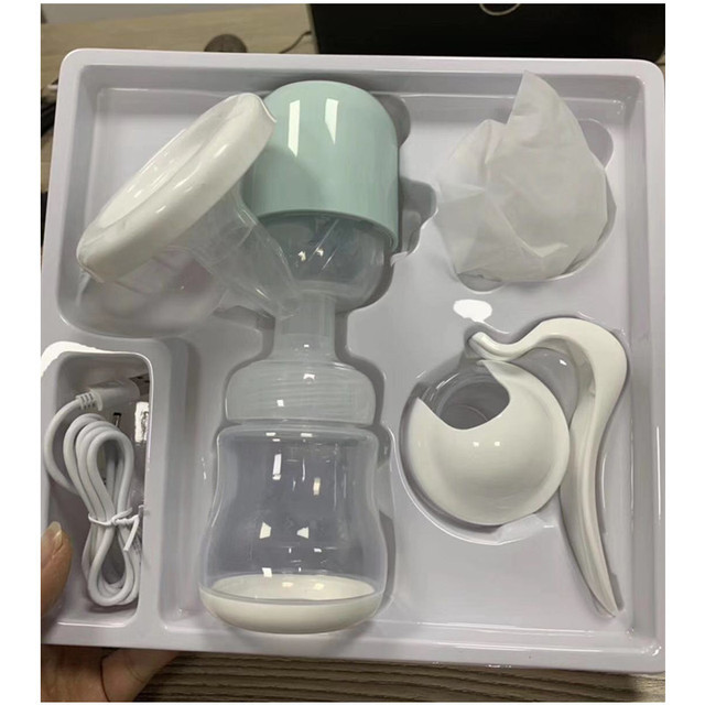 Fully automatic portable all-in-one electric breast pump dual-mode gear adjustable rechargeable   baby bottles I06057