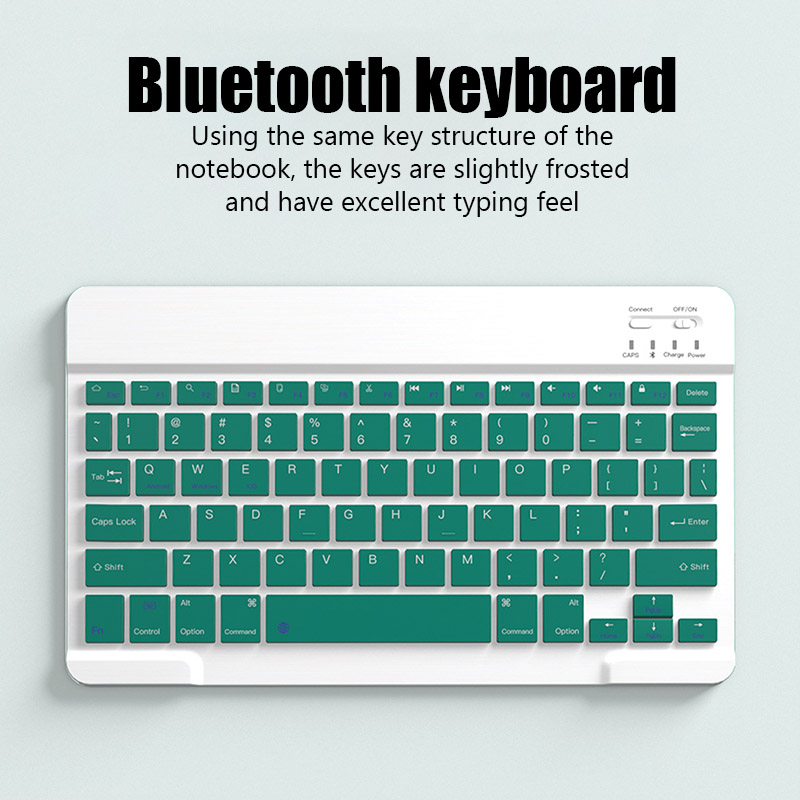 Mini Bluetooth Keyboard Wireless Keyboard Rechargeable For iPad Phone Tablet Portable Keyboard For Android ios Windows