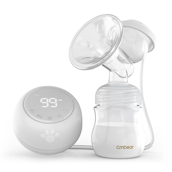 New  Cmbear Advanced Electric Breast Pump BPA Free Powerful Suction Baby Feeding USB Breast Pumps Multiple Mode Adjustment