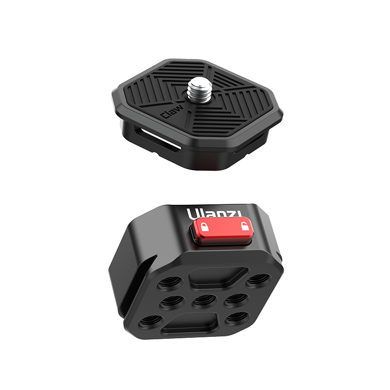 Claw Arca Swiss Quick Releae Plate Mount for DSLR Gimbal Gopro Action Camera Tripod Slider Quick Switch System for Tripod