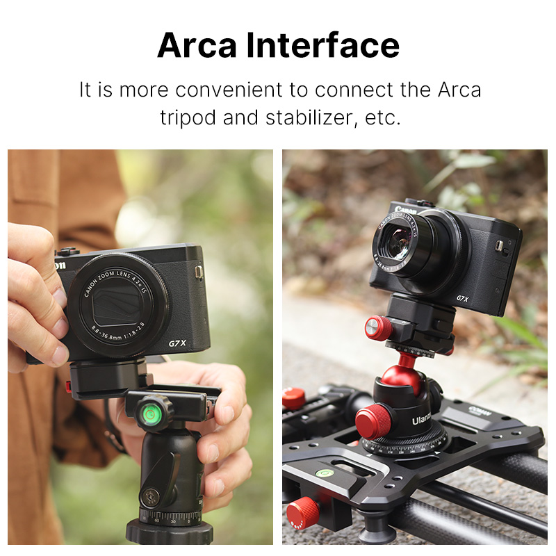 Claw Arca Swiss Quick Releae Plate Mount for DSLR Gimbal Gopro Action Camera Tripod Slider Quick Switch System for Tripod