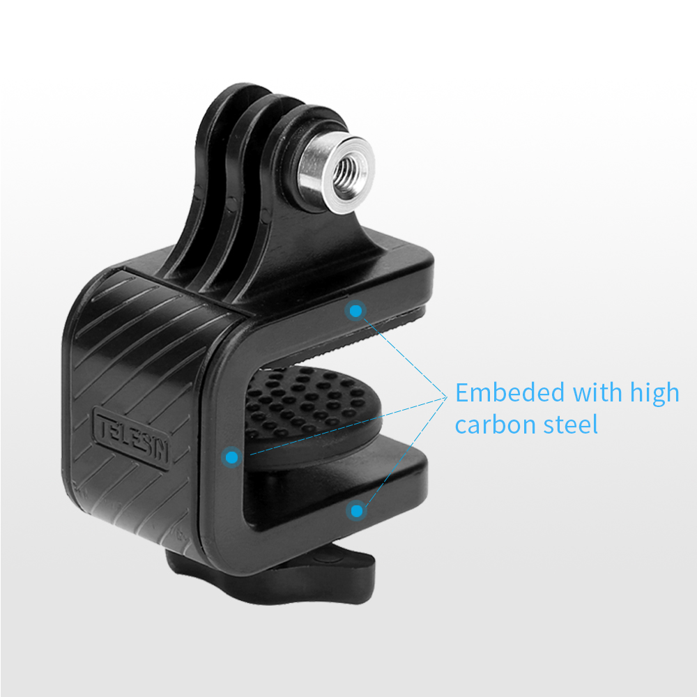 Skateboard Surfboard Mount Holder Clip 8mm-15mm for GoPro Hero 10 9 8 7 6 5 4 Insta360 Osmo Action Camera Accessories