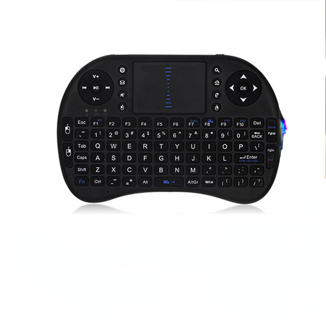 2.4G Wireless Mini Keyboard With Touch Pad Remote Control For PC Laptop Android TV Box Smart TV For Raspberry Pi 4 Model B 3B 2B