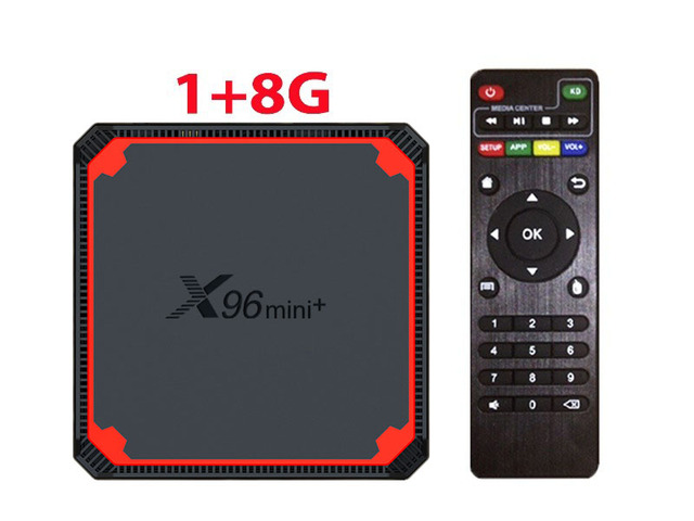 New PLUS Amlogic S905W4 Smart TV BOX Android 9.0 4K 2gb 16gb Dual WIFI Quad Core multimedia player